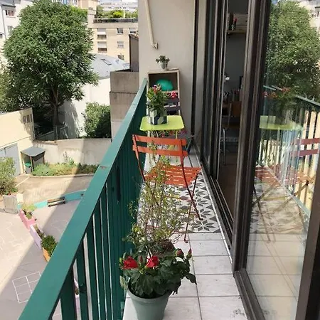 3 Pieces Familial - Vue Tour Eiffel Feriehus Paris